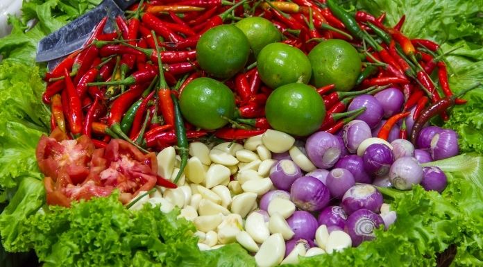 วัตถุในการทำน้ำพริกกะปิ