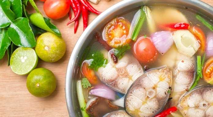 เมนูต้มปลา มีโปรตีนสูง