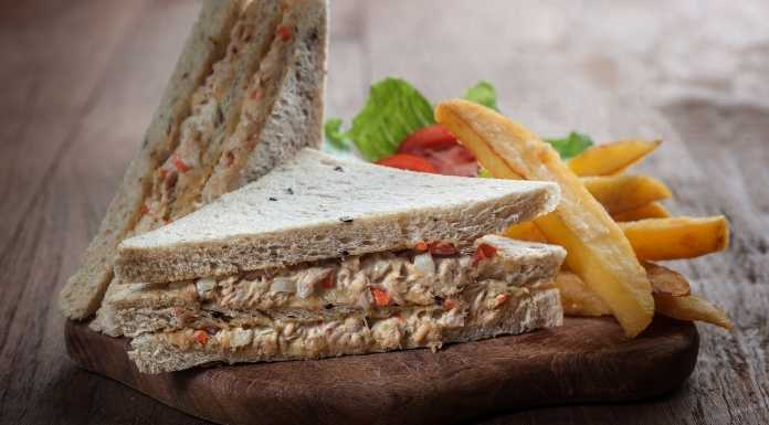 เมนูแซนวิชทูน่าเสริมวิตามิน