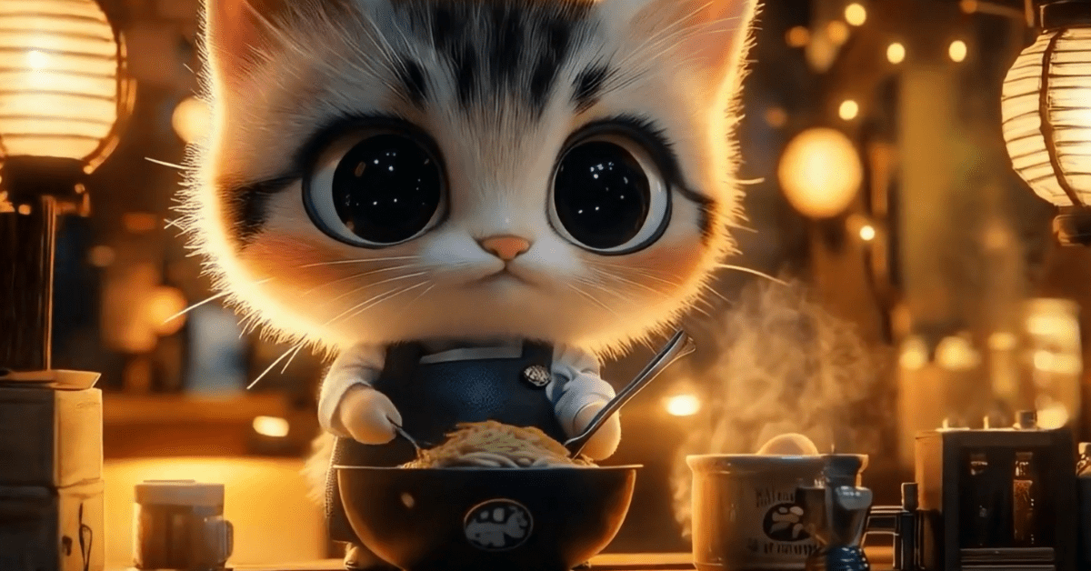 คลิปวีดีโอ แมว AI