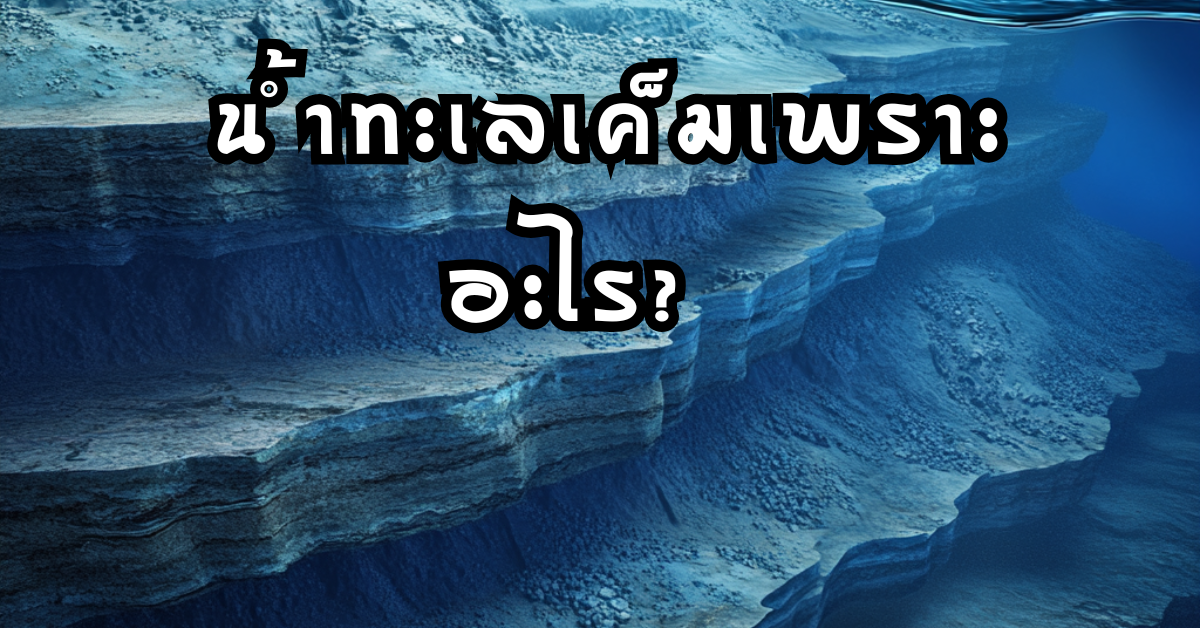 น้ำทะเลเค็มเพราะอะไร?