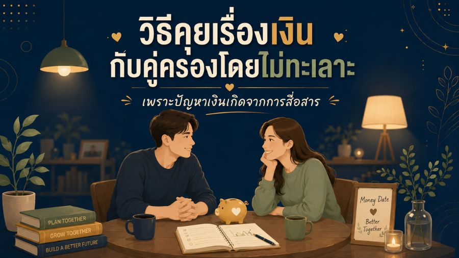 วิธีคุยเรื่องเงินกับคู่ครองโดยไม่ทะเลาะ